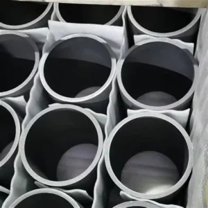 Graphite crucible for aluminum-coated film production