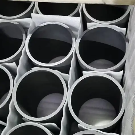 Graphite crucible for aluminum-coated film production
